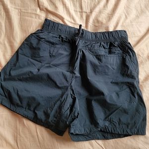 High-waisted athletic shorts